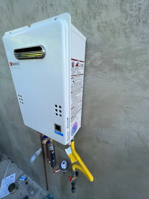 Tankless water heater installation for Lees Cross Roads homes